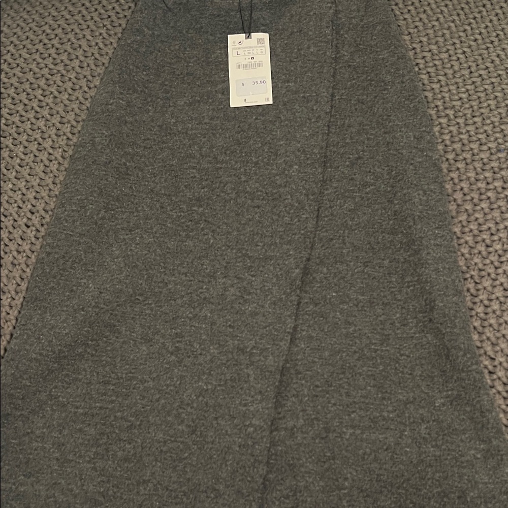 Zara Charcoal Pencil Skirt